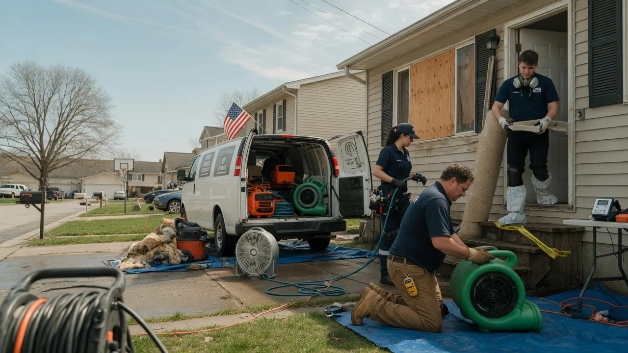 Water Damage Restoration in Bokoshe, OK near me